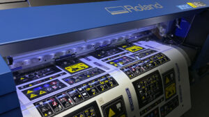 Rolan Printer for golf buggy logos